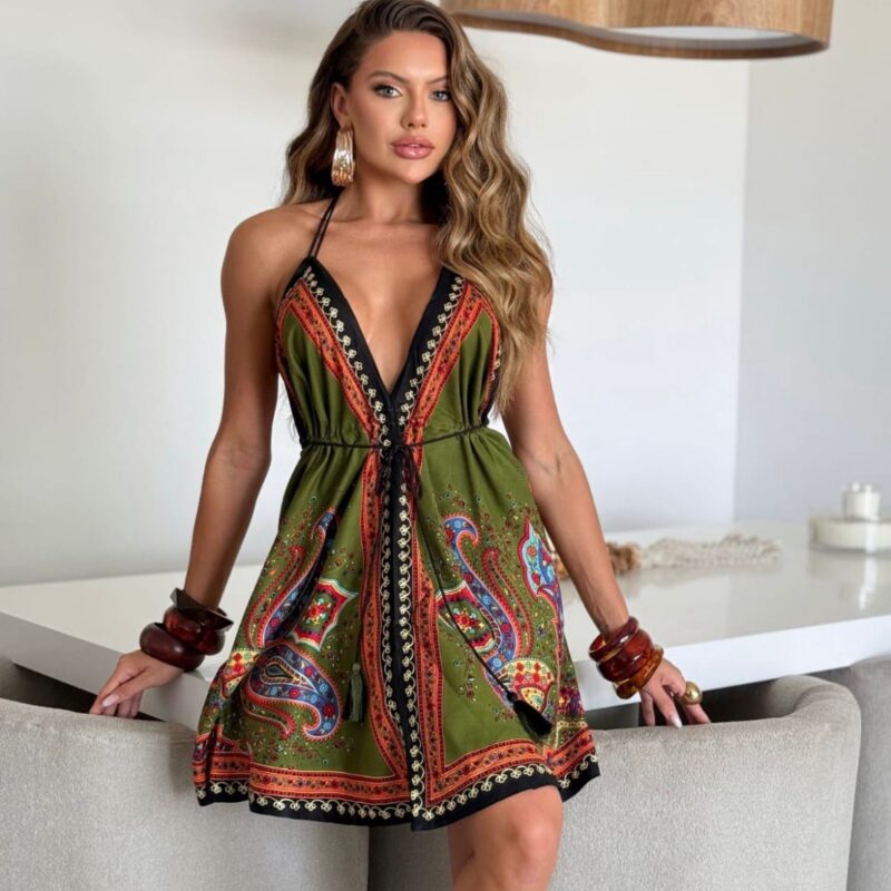 Vestido Indiano curto